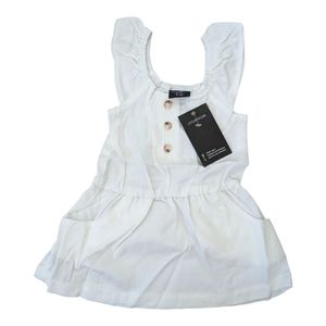 Little Bipsy Flutter Sleeve Dress